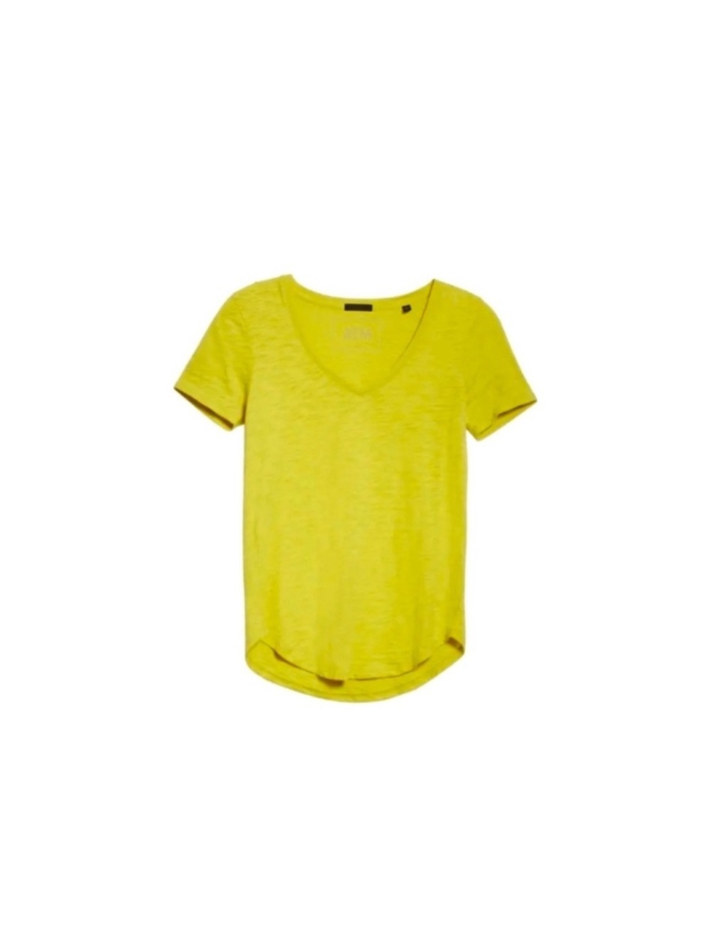 atm slub jersey v-neck tee - Picture 2 of 3